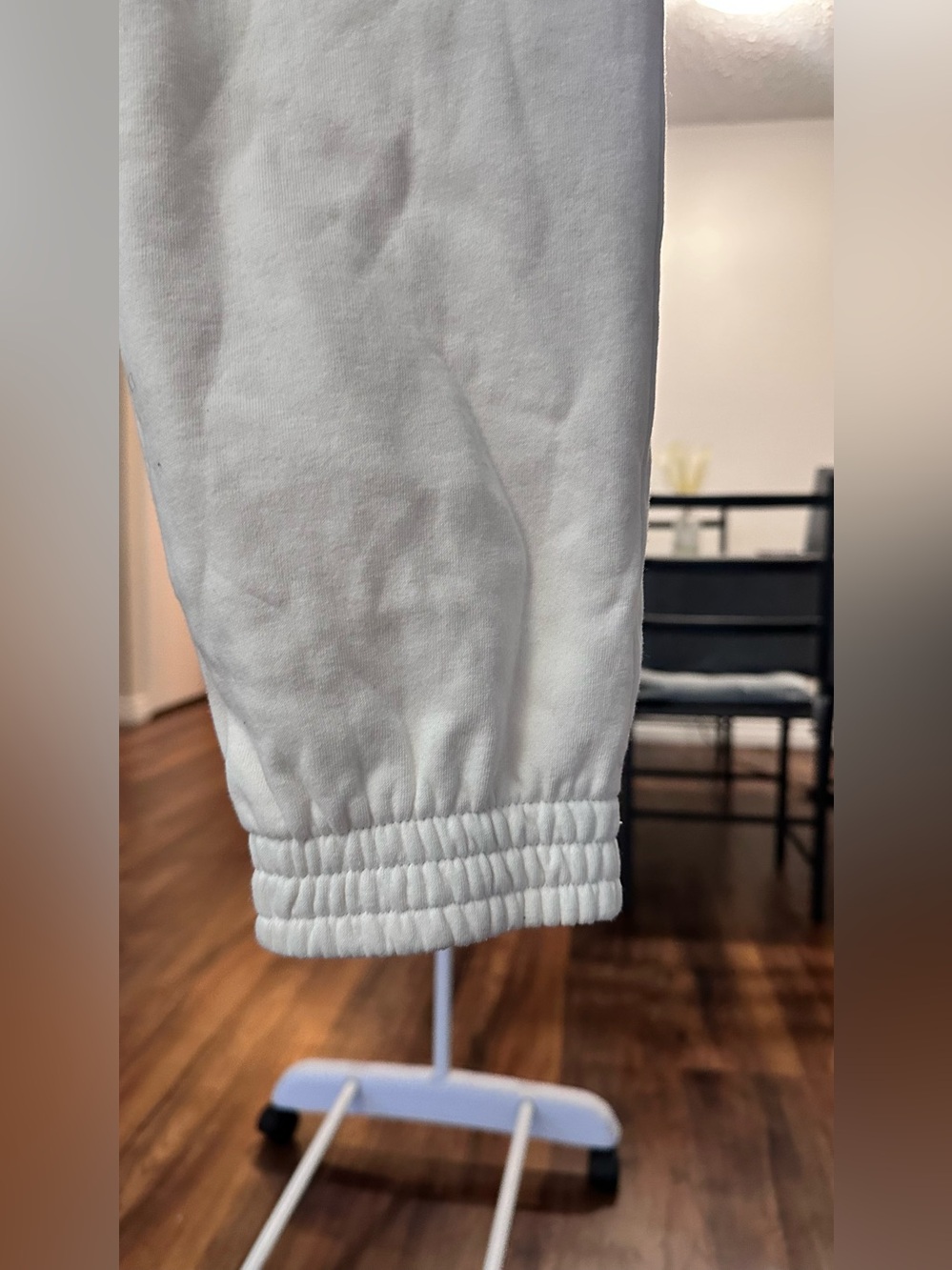 H&M Cream Drawstring Sweatpants - Picture 6 of 7